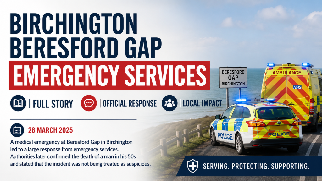 Birchington Beresford Gap Emergency Services | Full Story, Official Response, and Local Impact