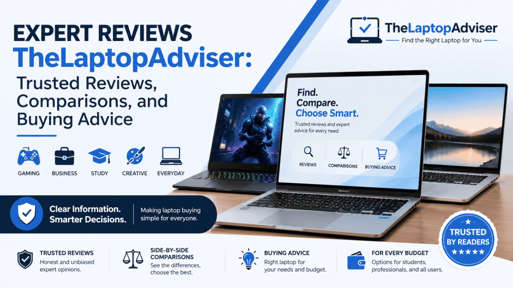 Expert Reviews TheLaptopAdviser | Trusted Reviews, Comparisons, and Buying Advice