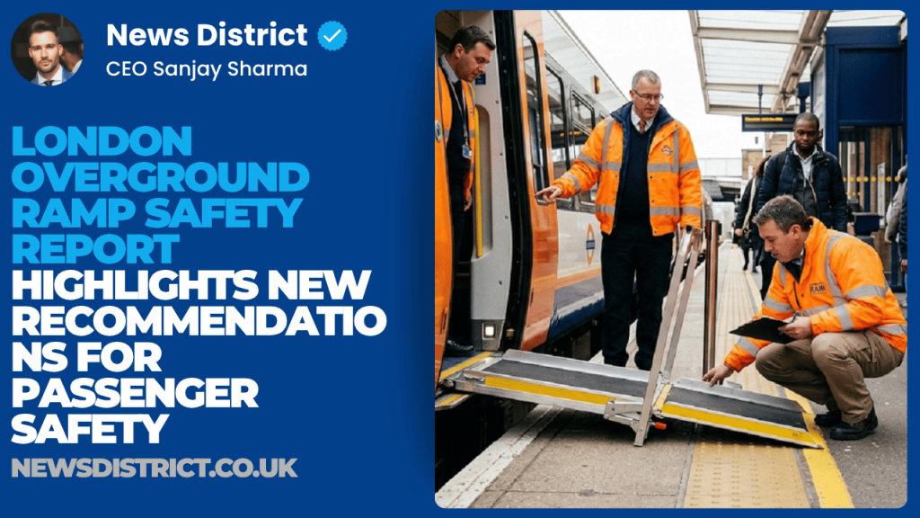 London Overground Ramp Safety Report Highlights New Recommendations for Passenger Safety