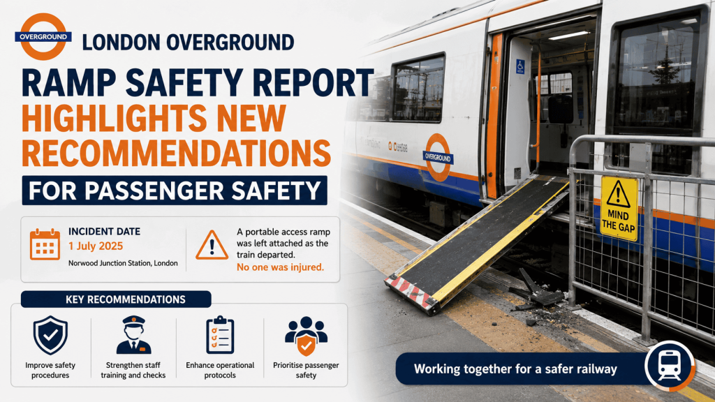 London Overground Ramp Safety Report Highlights New Recommendations for Passenger Safety
