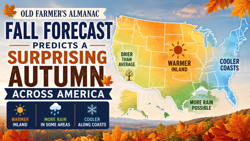 Old Farmer's Almanac Fall Forecast