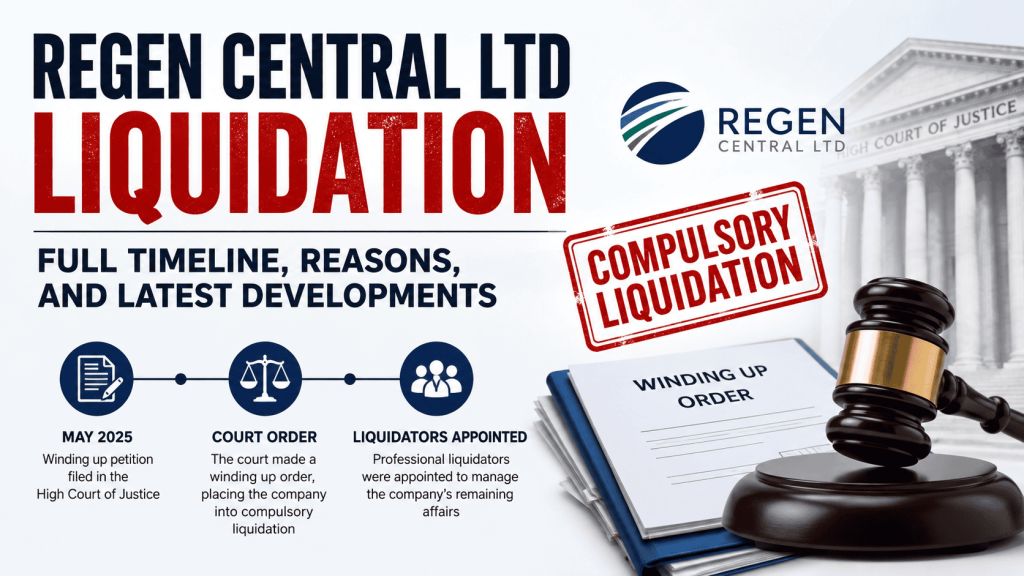 Regen Central Ltd Liquidation | Full Timeline, Reasons, and Latest Developments