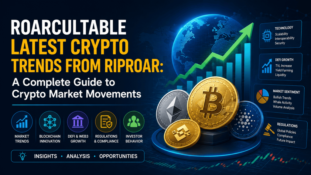 Roarcultable Latest Crypto Trends From Riproar | A Complete Guide to Crypto Market Movements