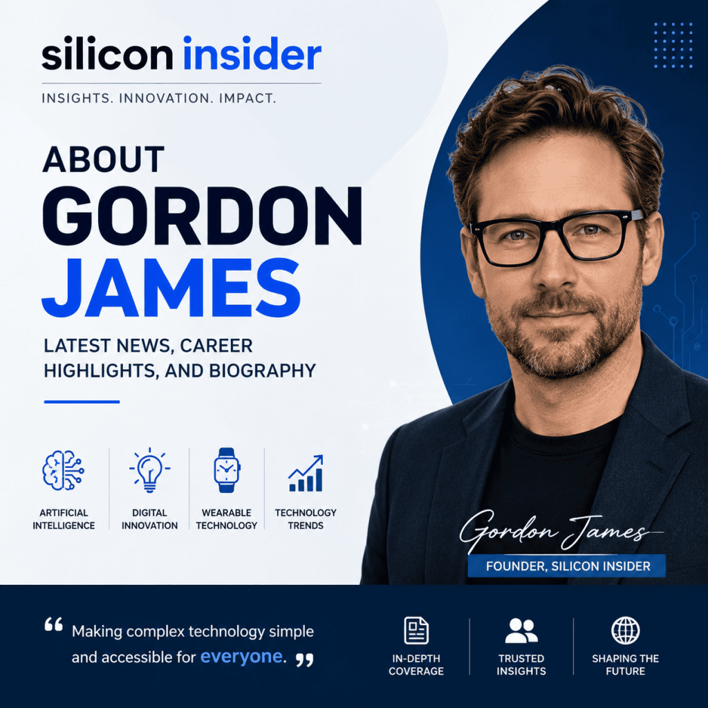 Silicon Insider About Gordon James | Latest News, Career Highlights, and Biography