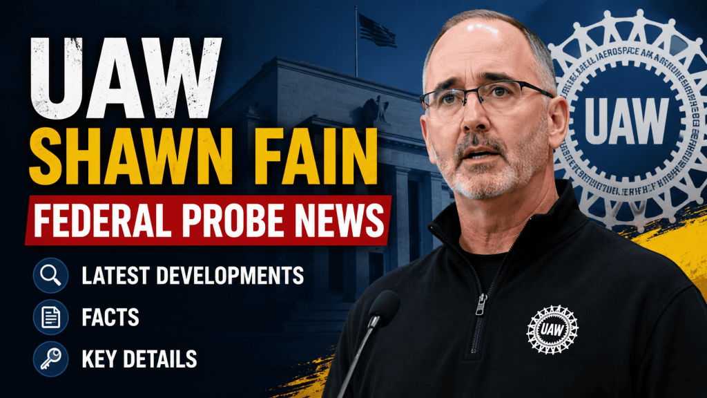 UAW Shawn Fain Federal Probe