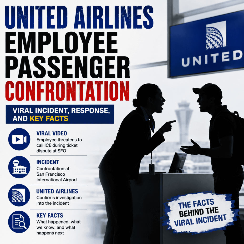United Airlines Employee Passenger Confrontation | Viral Incident, Response, and Key Facts