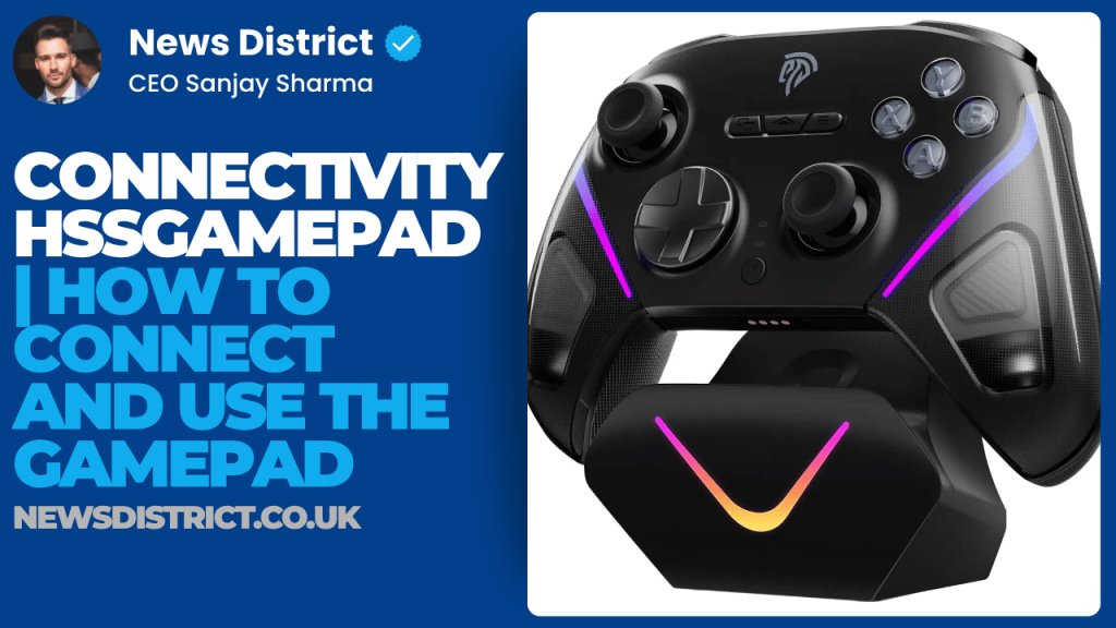 Connectivity HSSGamepad | How to Connect and Use the Gamepad