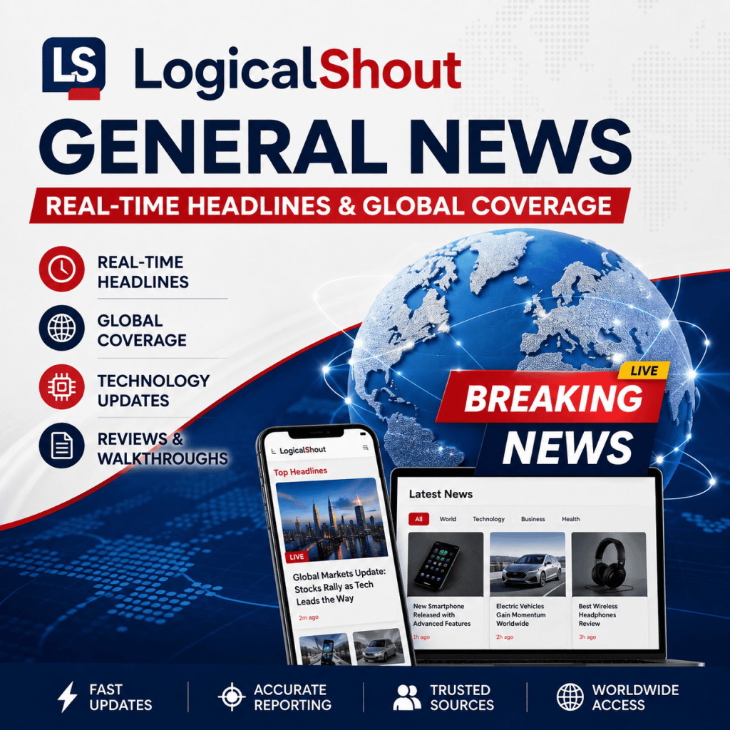 LogicalShout General News | Real-Time Headlines & Global Coverage